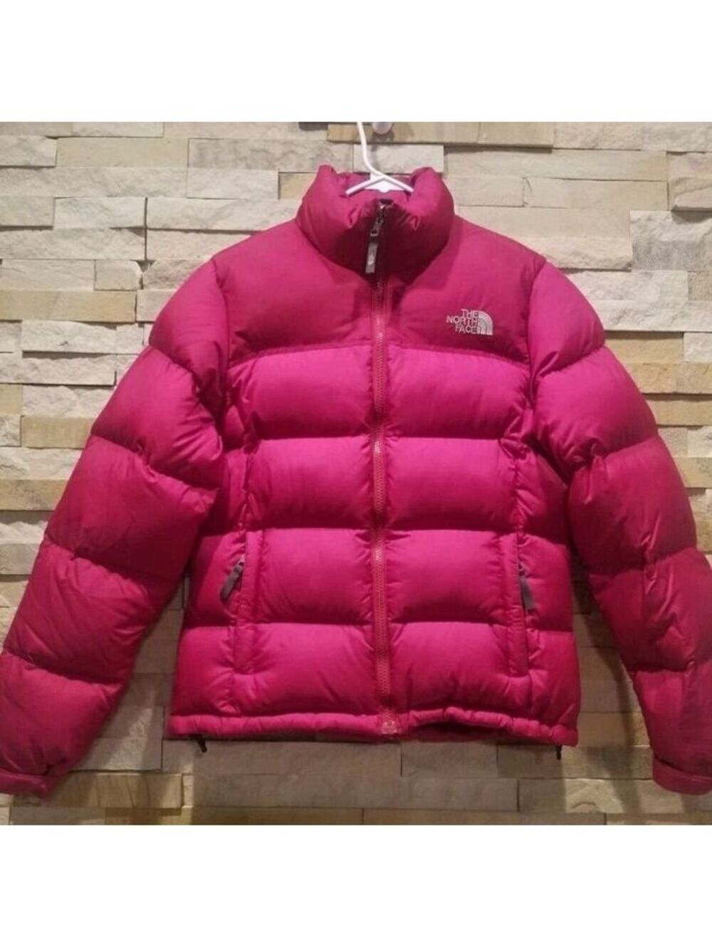 US M - The North Face 700 Retro 96 Pink Nupste Puffer Jacket